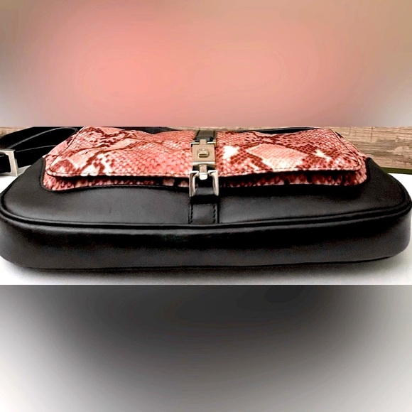 Gucci Authentic Rare Snakeskin Pattern Mini Jackie Tom Ford 2000 - Picture 7 of 10